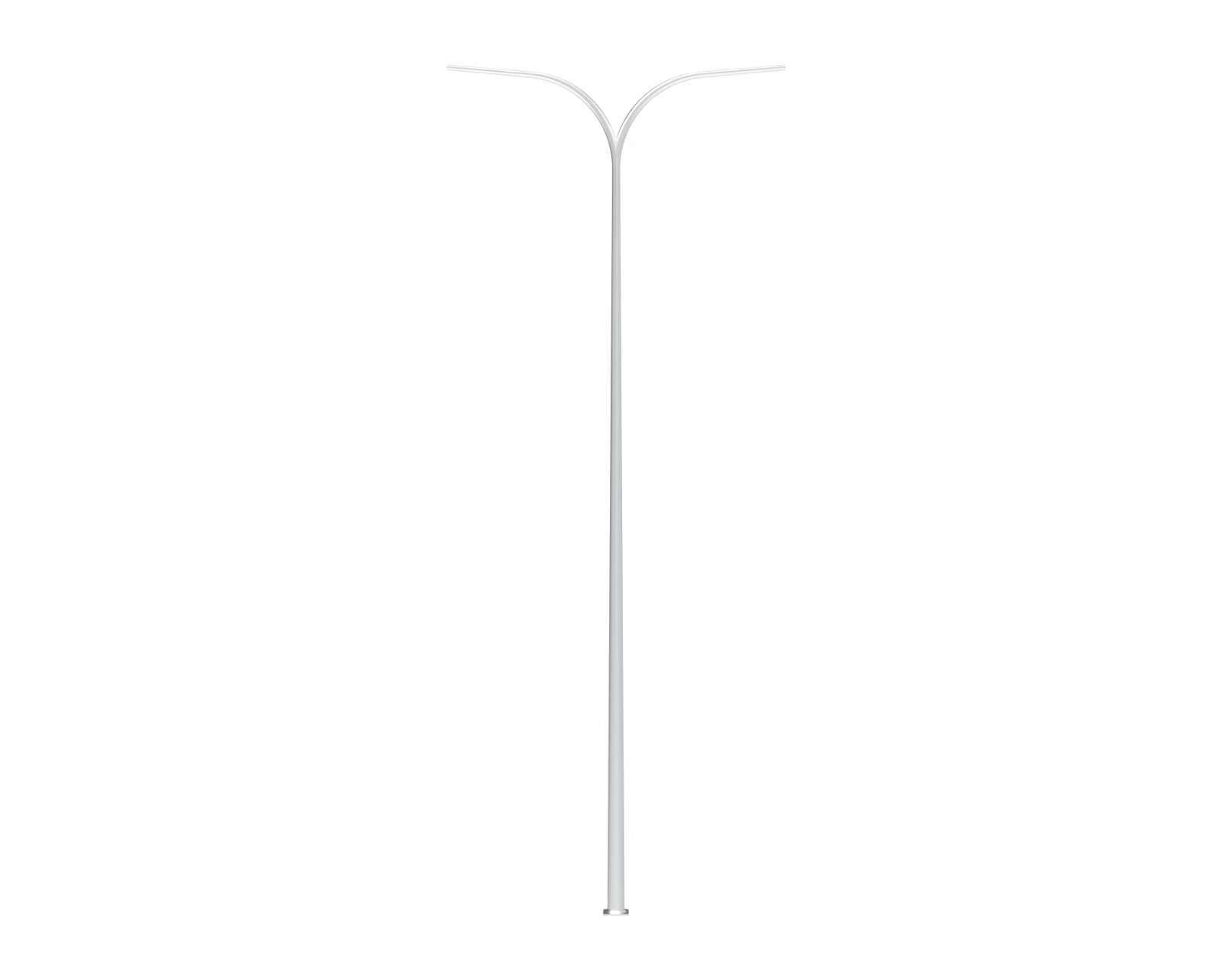 Curved Tapered Light Pole