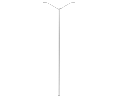 Double Arm Tapered Light pole